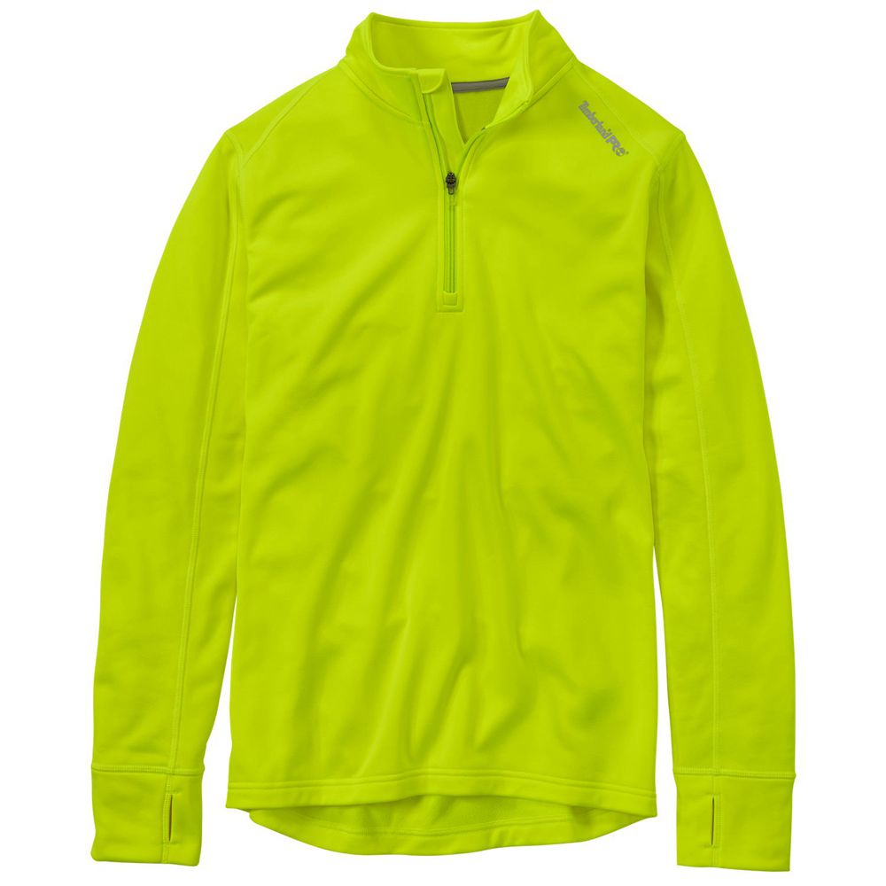 Sudadera Timberland Hombre Pro® Understory Quarter-Zip Fleece Verde - Chile TJG-681273
